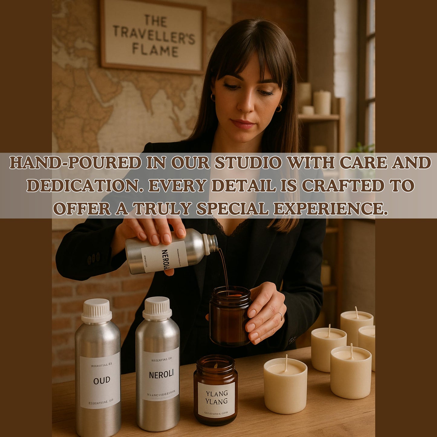 Aromatherapy Candle Hours Burn Time 30 & 60 Hours, Natural Soy Wax, Essential Oils, Relaxing Scented Candle for Home & Wellness