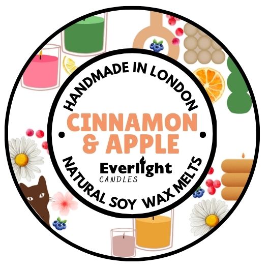 Soy Wax Melts Handmade & Hand-Poured in London Strong and Long Lasting Eco-Friendly & Vegan Home Fragrance Gift 45g Wax Bar