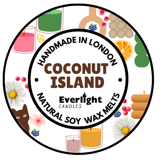 Soy Wax Melts Handmade & Hand-Poured in London Strong and Long Lasting Eco-Friendly & Vegan Home Fragrance Gift 45g Wax Bar