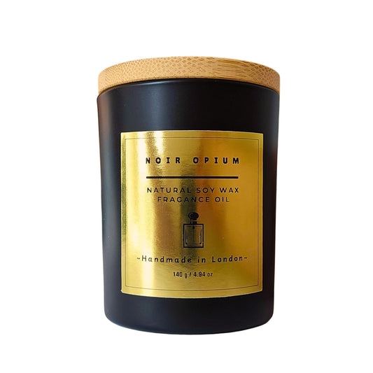 Handmade Scented Candle Soy Wax with Premium Fragrance Oil Stylish Jar Home Ambience and Gift Made in UK